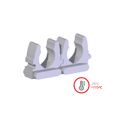 Abraçadeiras para cabos alta temperatura