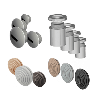 Tampoes PG Boquilhas PG Metricas Boquilhas roscadas porca