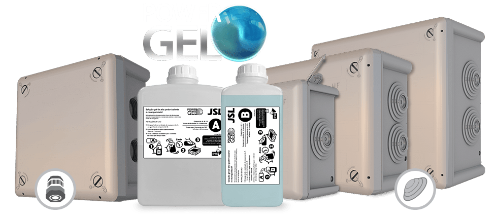 Gel impermeable eléctrico, Gel de caja de conexiones